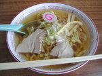 食堂なまえの極太手打ちラーメン（喜多方ラーメン）